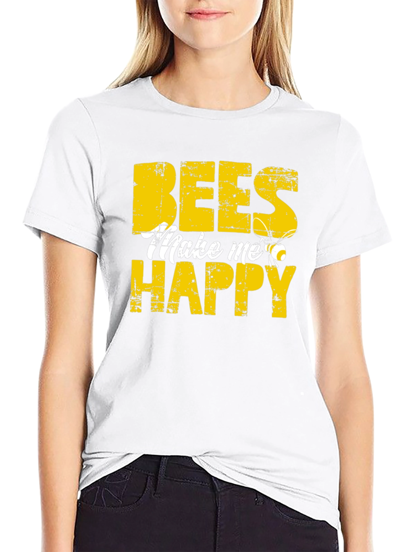 Bees Make Me Happy T-Shirt