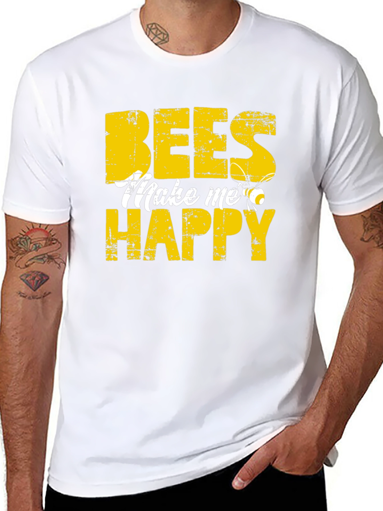 Bees Make Me Happy T-Shirt