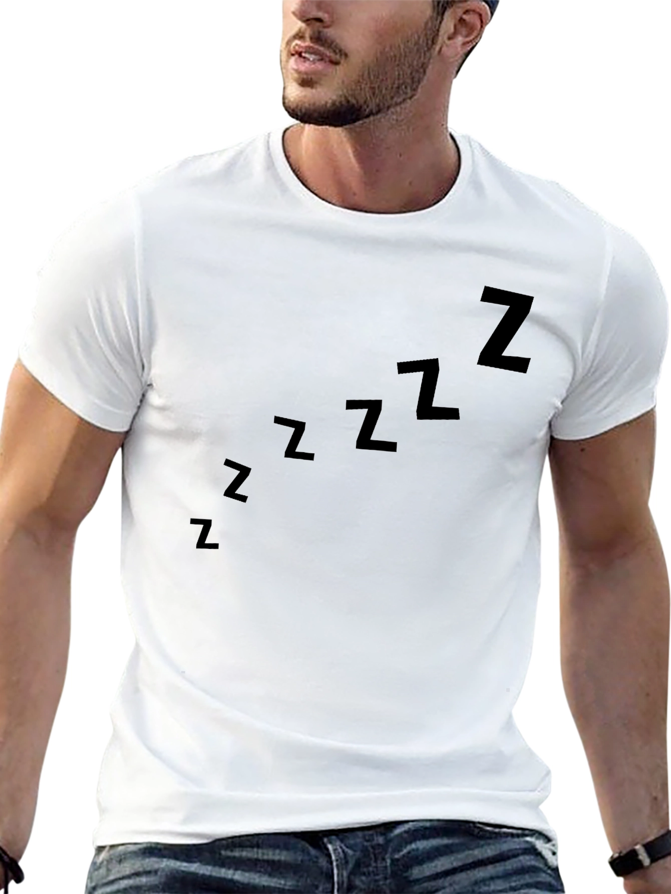Sleepy Time Black Graphic Tee