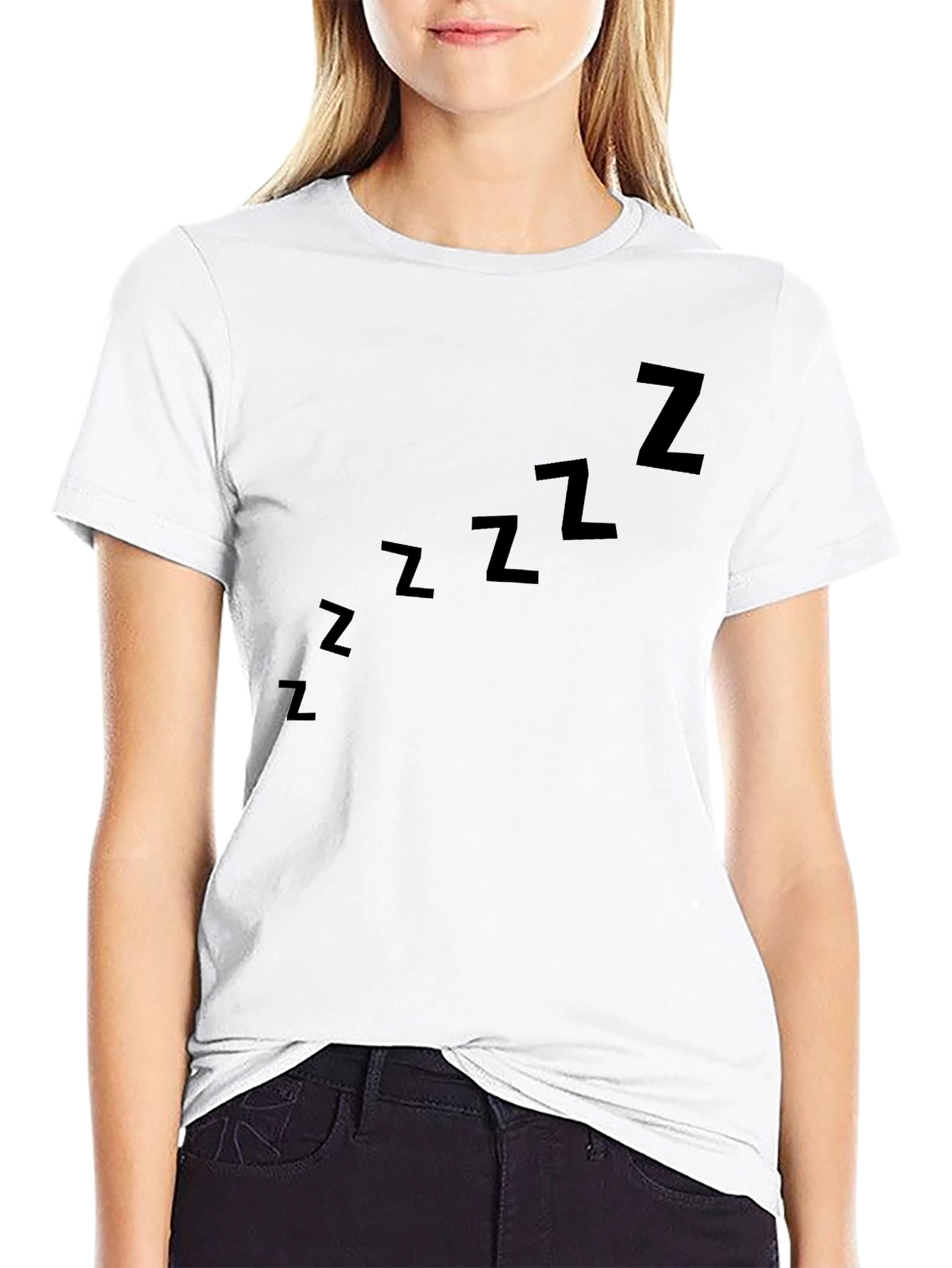 Sleepy Time Black Graphic Tee