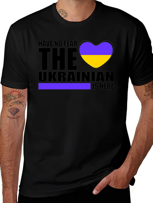 Ukrainian Pride Black T-Shirt