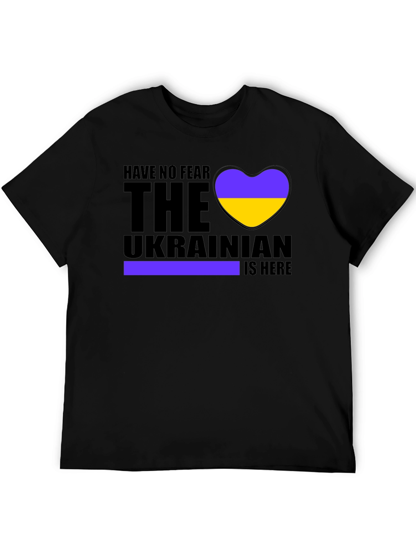 Ukrainian Pride Black T-Shirt