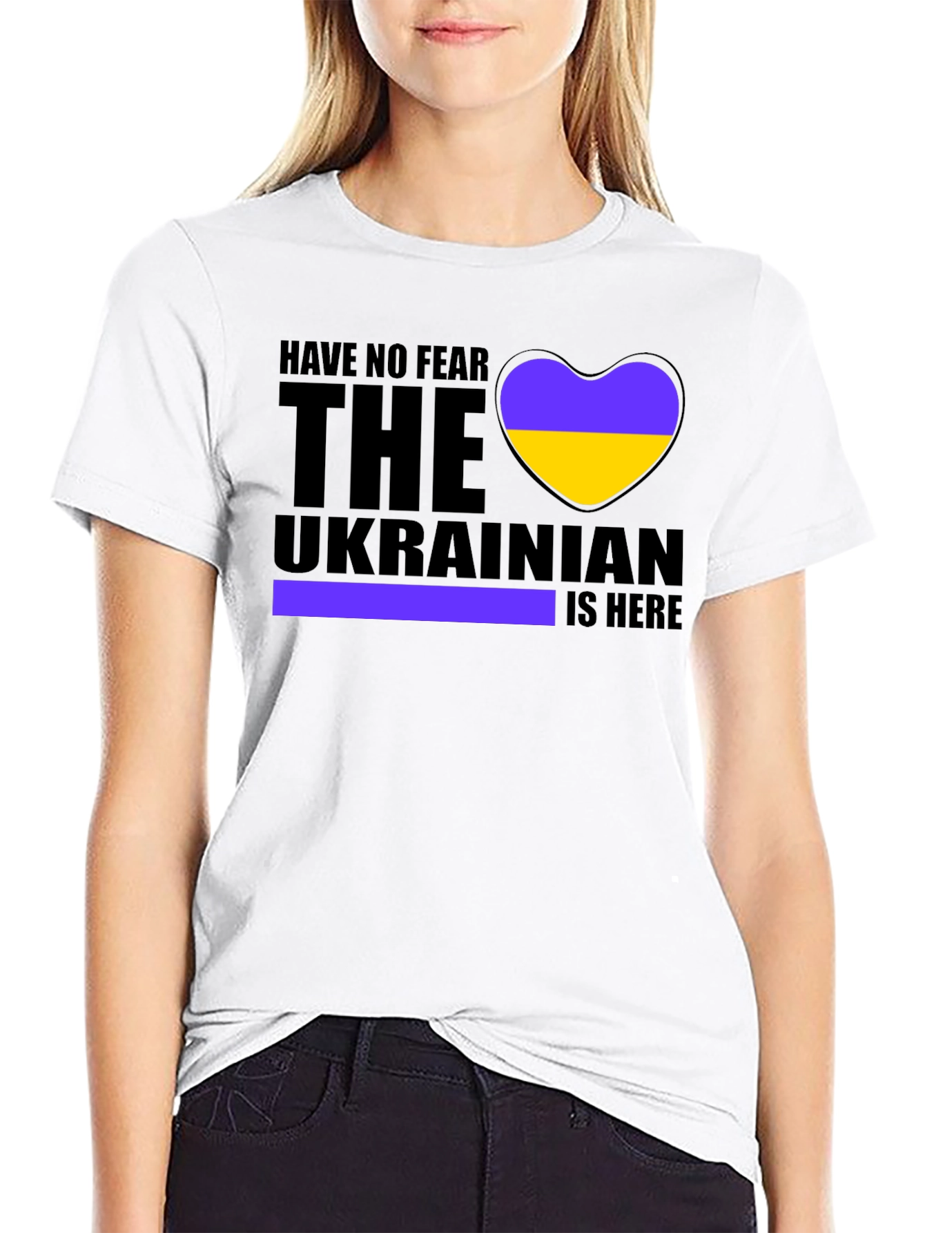 Ukrainian Pride Black T-Shirt
