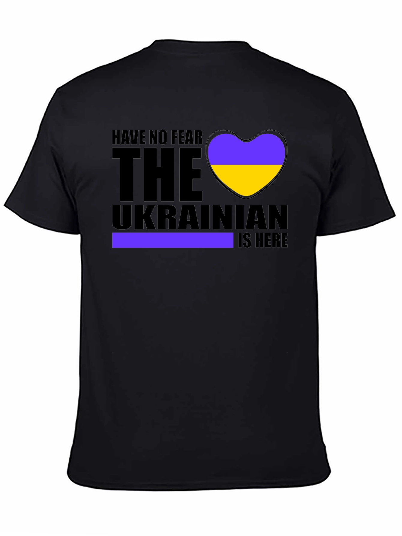 Ukrainian Pride Black T-Shirt