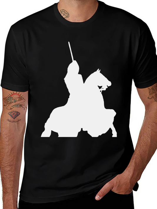 Knight On Horse T-Shirt - Bold Graphic Tee