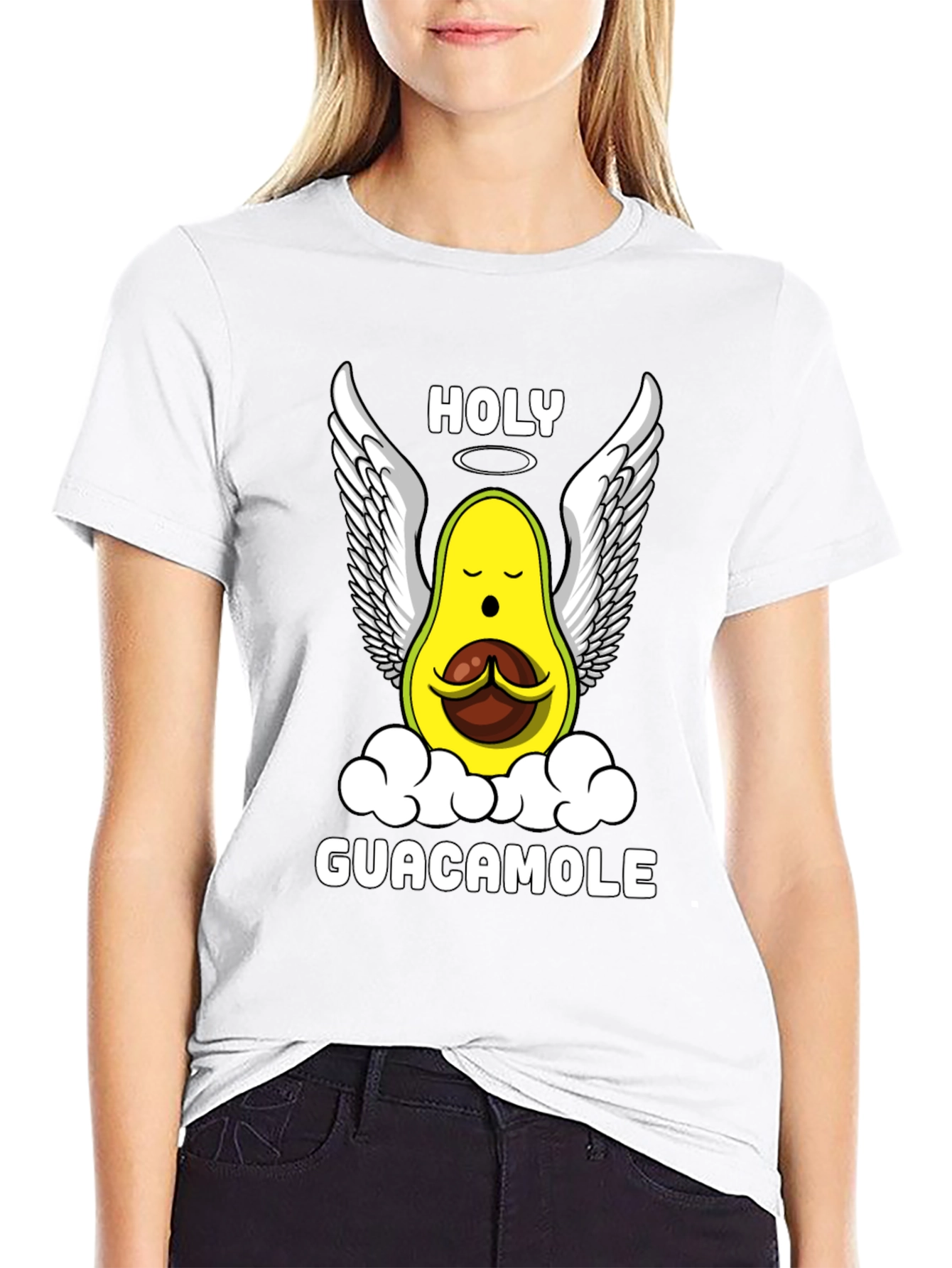 Holy Guacamole Avocado Humor T-Shirt