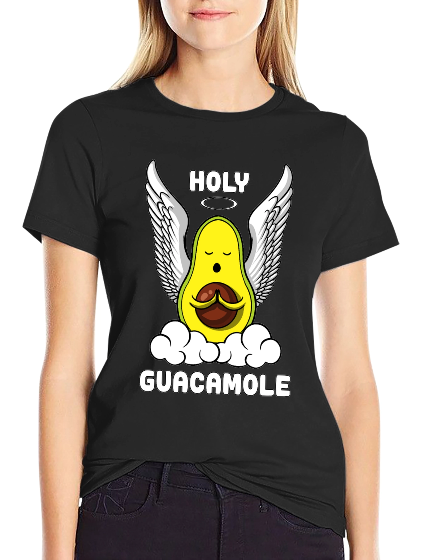 Holy Guacamole Avocado Humor T-Shirt