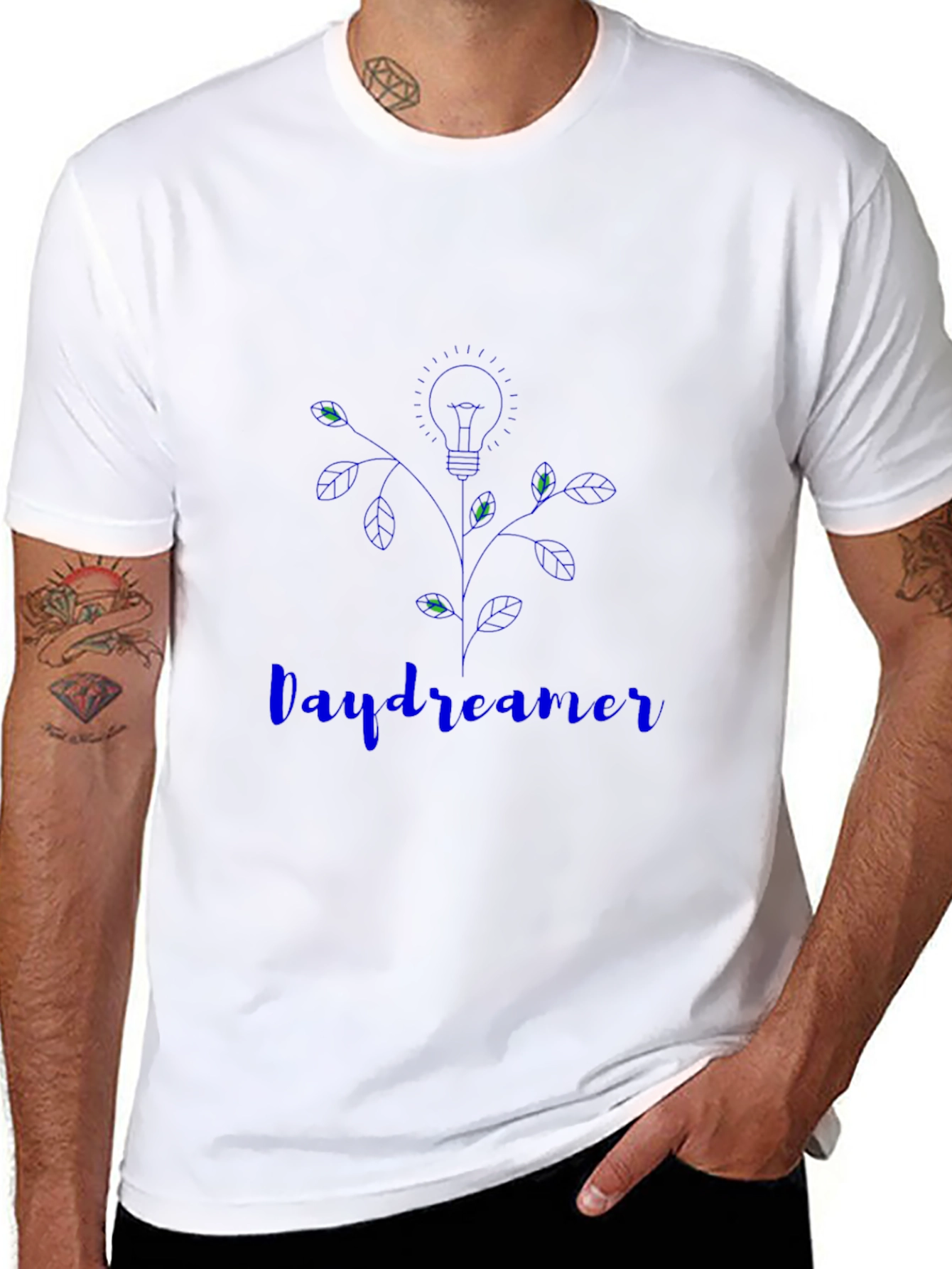 Daydreamer Graphic T-Shirt - Stylish Black Tee