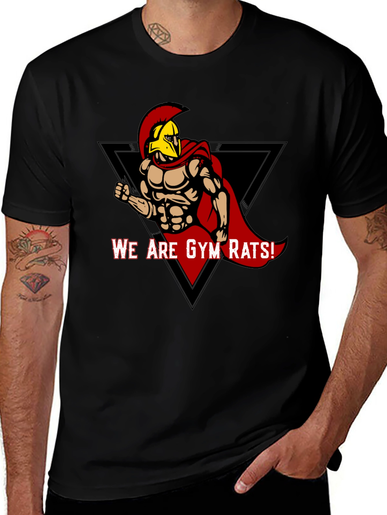 Gym Rats T-Shirt - Spartan Design