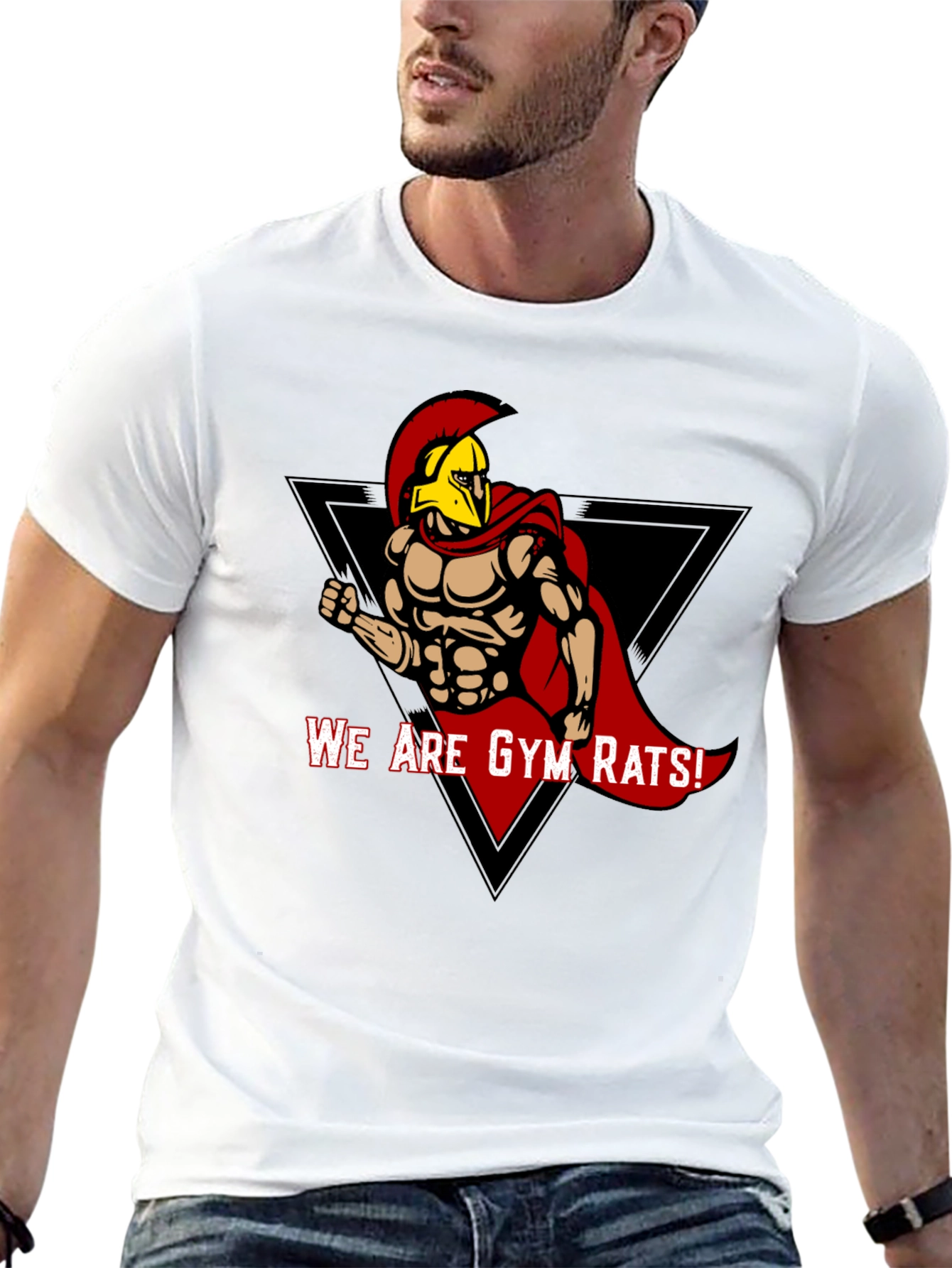 Gym Rats T-Shirt - Spartan Design