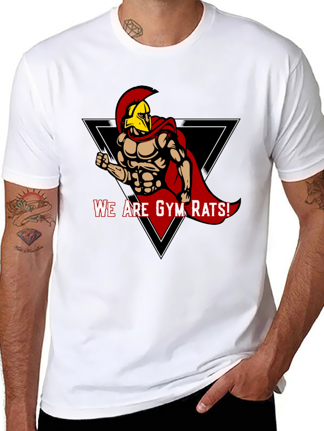 Gym Rats T-Shirt - Spartan Design