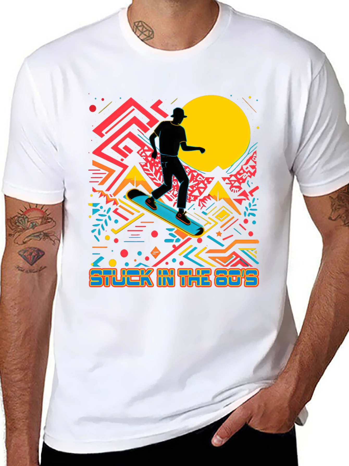 Stuck in the 80s Retro T-Shirt