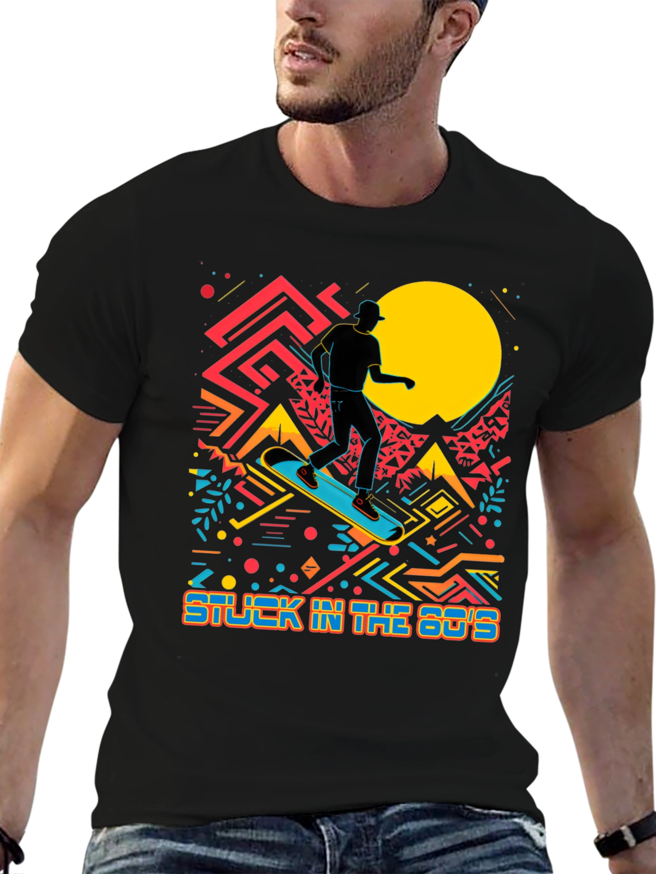 Stuck in the 80s Retro T-Shirt