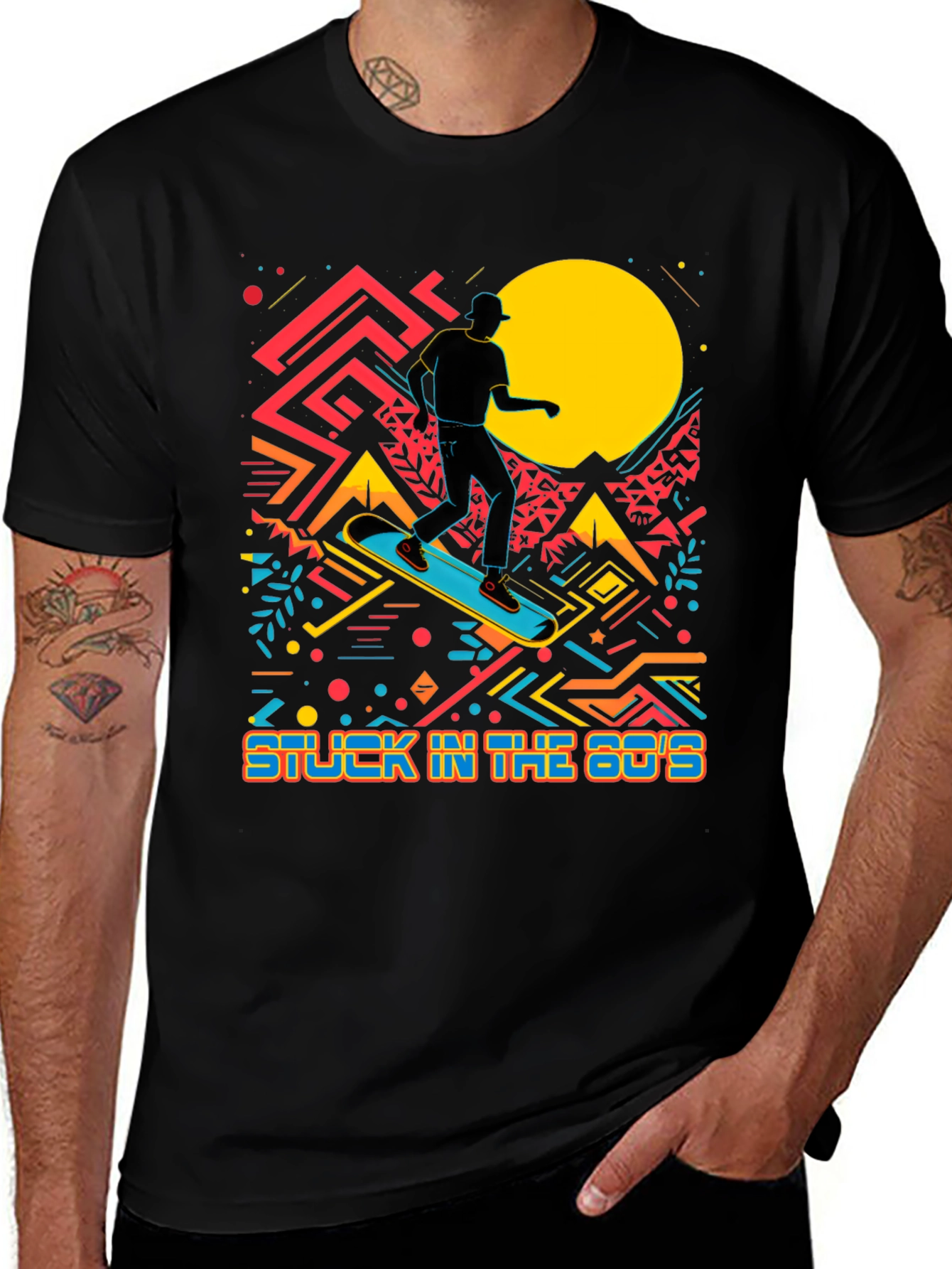 Stuck in the 80s Retro T-Shirt