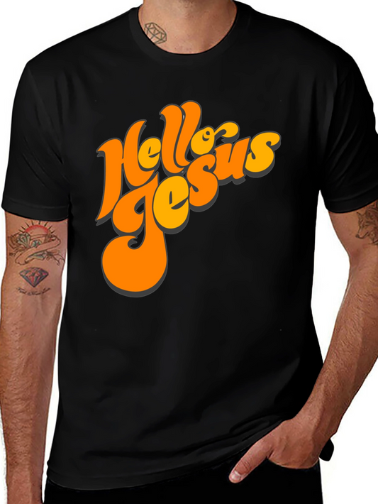 Retro Hello Jesus Graphic Tee