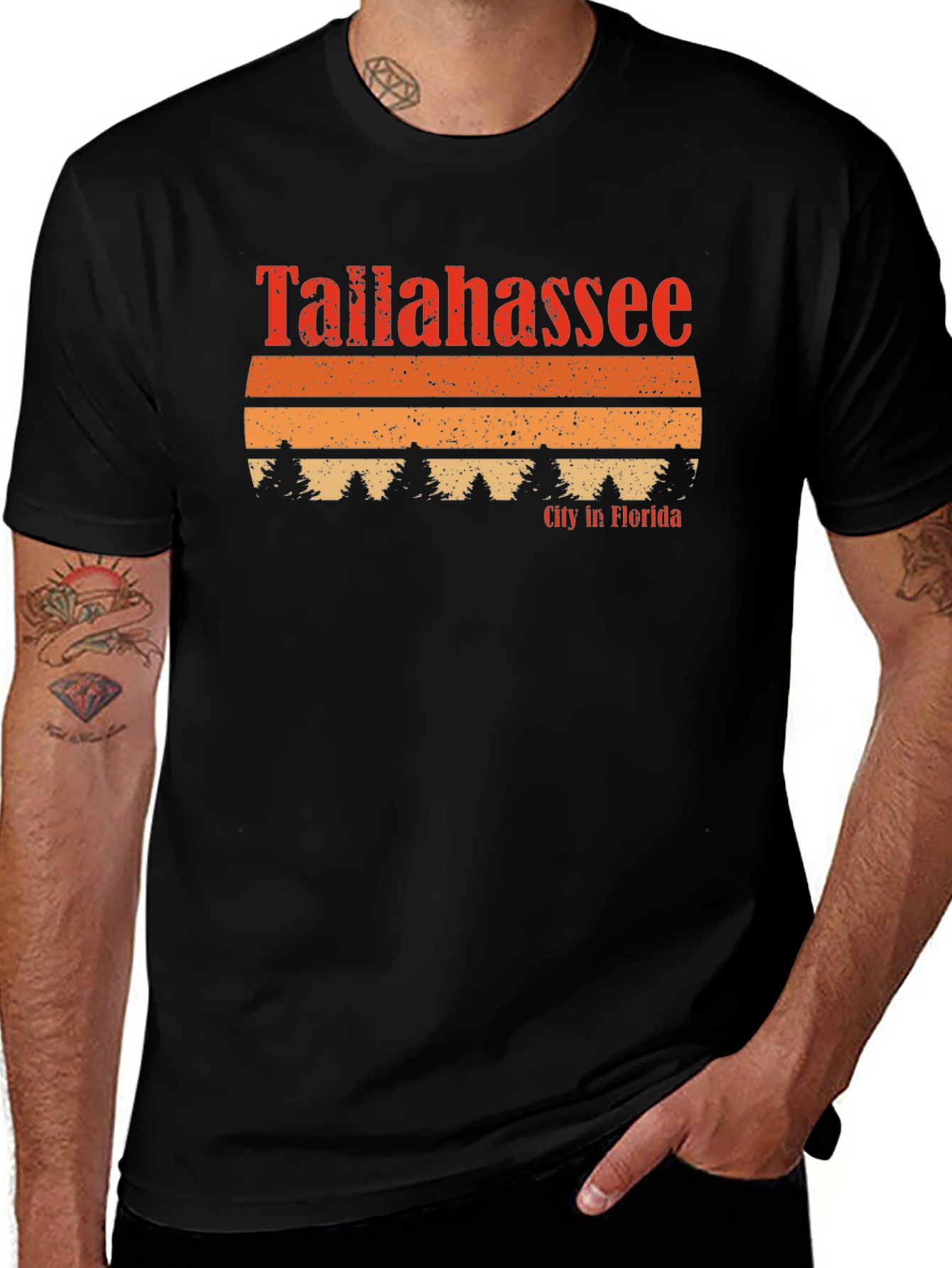 Tallahassee Florida Retro T-Shirt