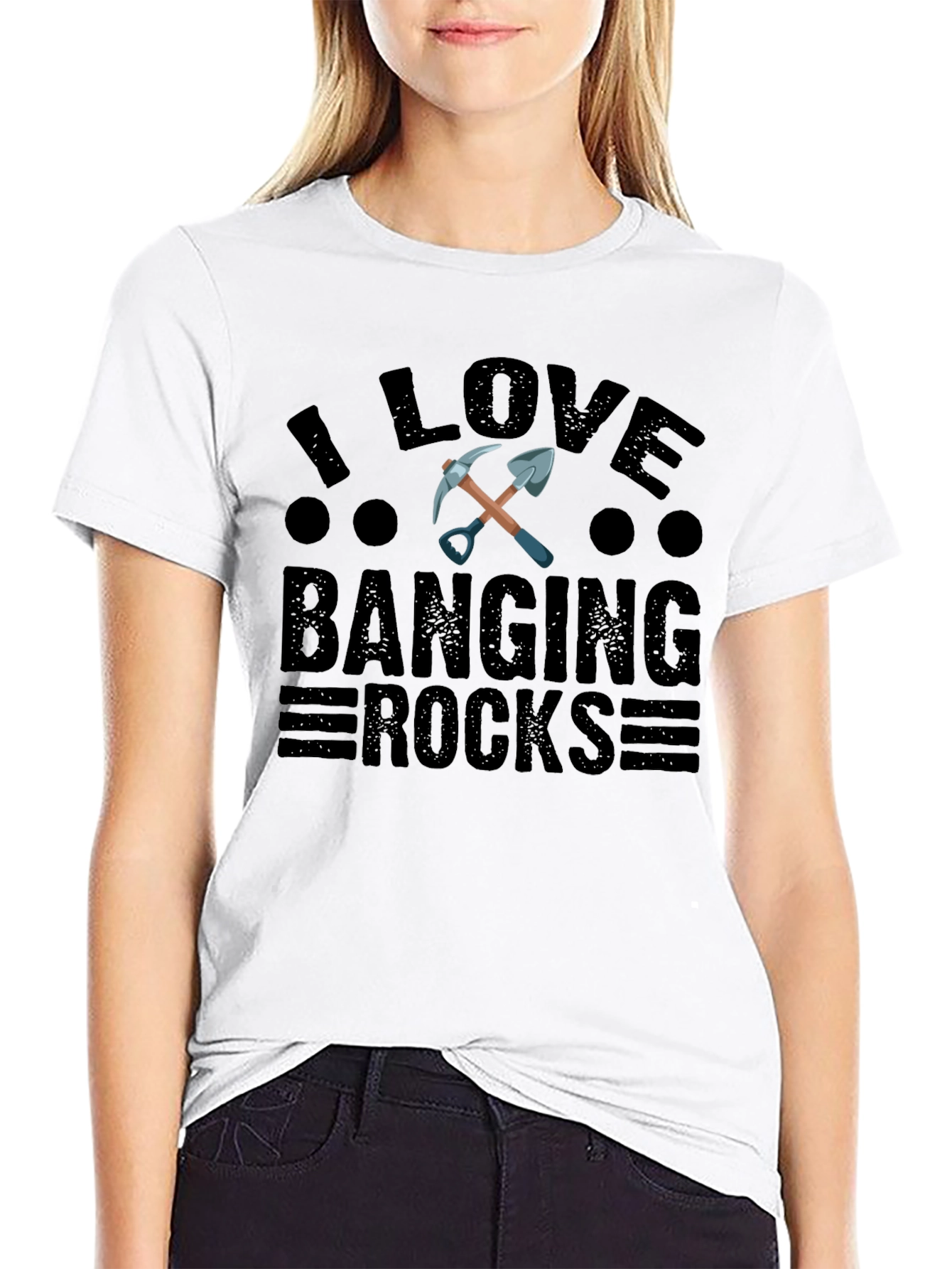 I Love Banging Rocks T-Shirt - Funny Geologist Tee