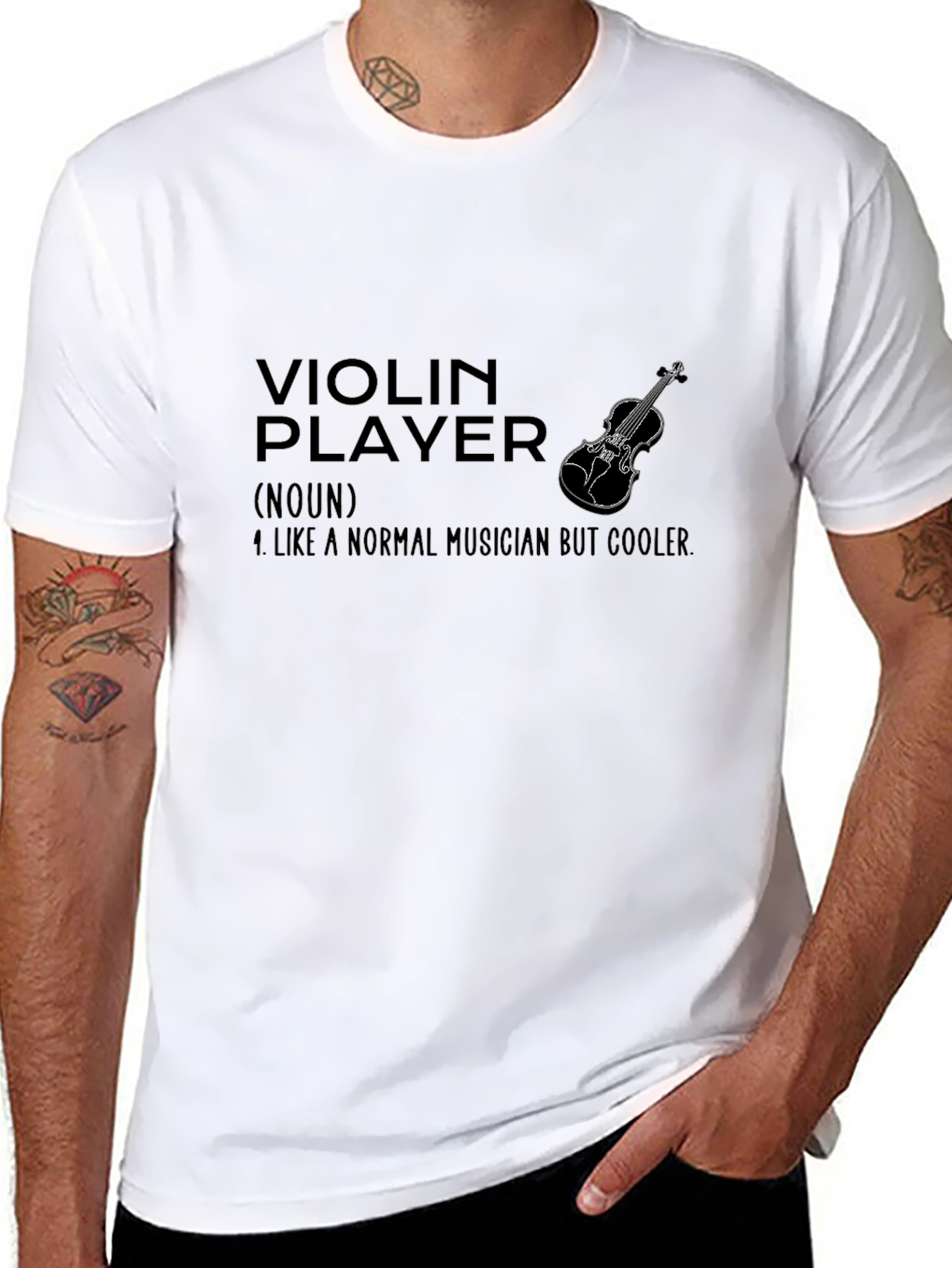 Violin Player T-Shirt - Musician Definition Tee
