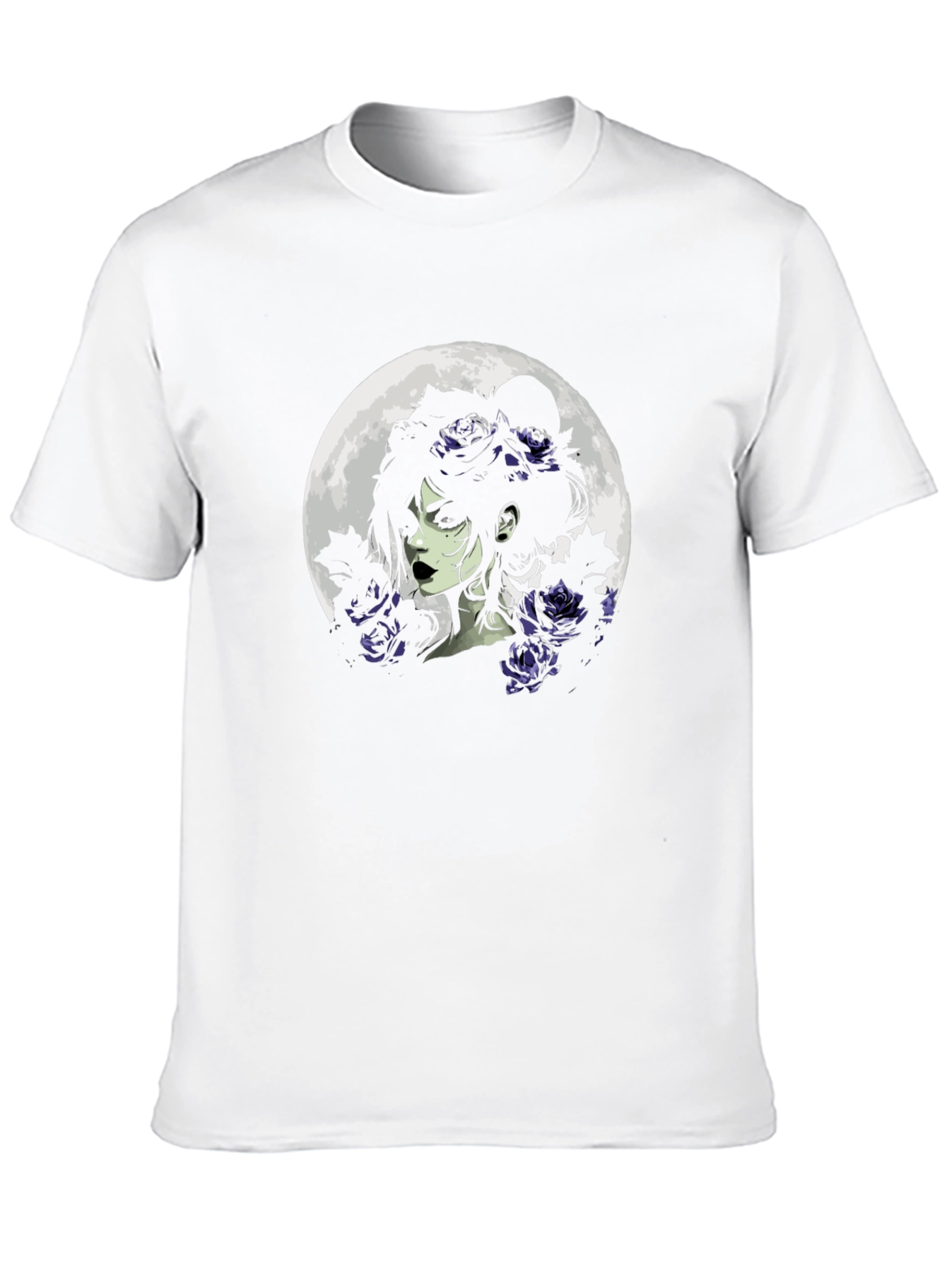 Moonlight Rose Gothic T-Shirt