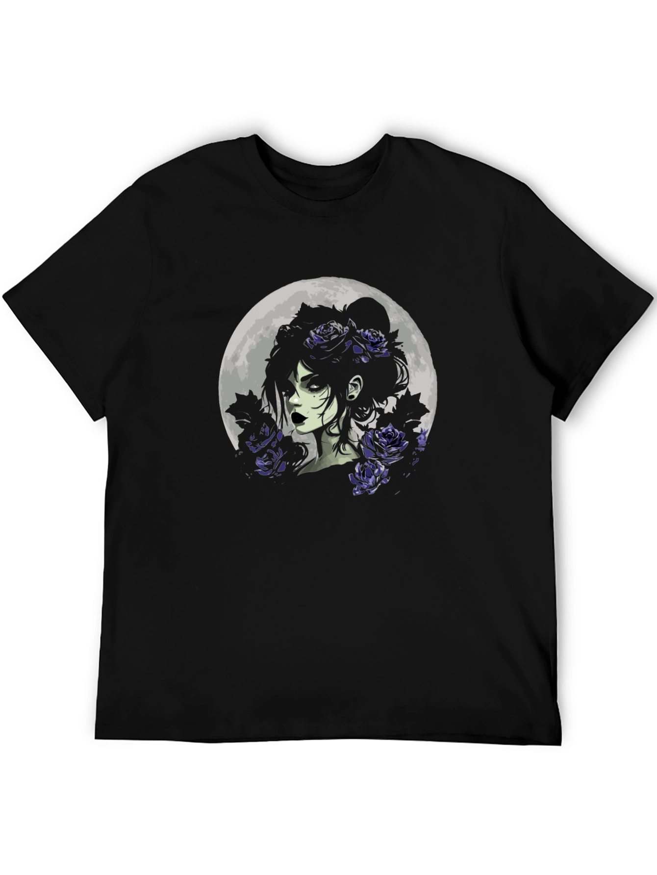 Moonlight Rose Gothic T-Shirt