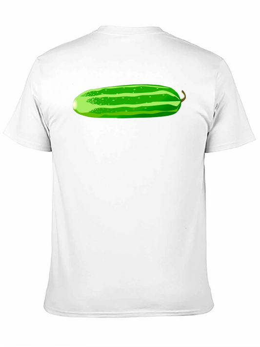 Cucumber T-Shirt - Black Cotton Tee