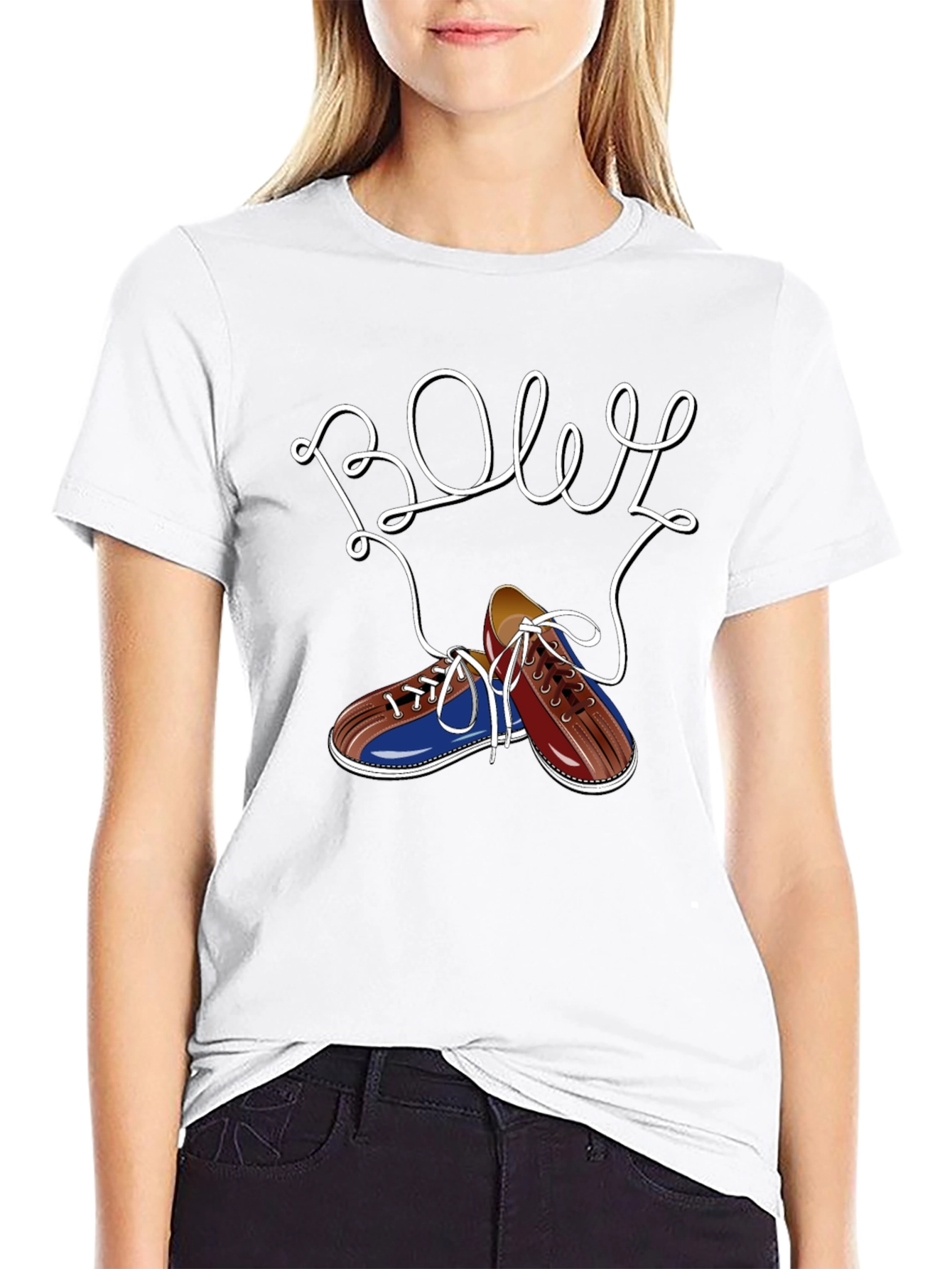 Bowling Shoes Graphic T-Shirt