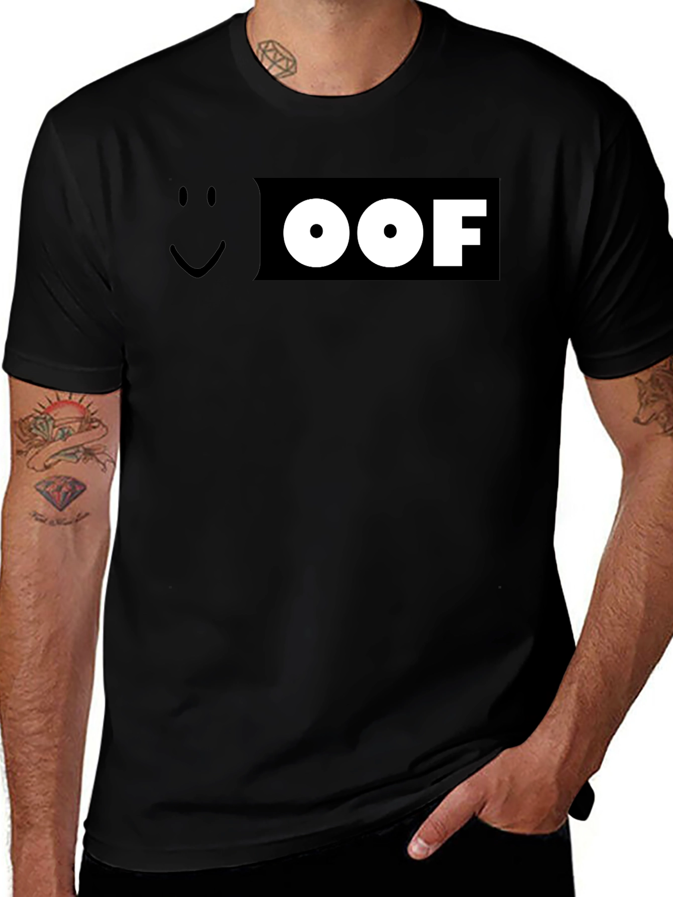 OOF Graphic Tee - Classic Gamer Style