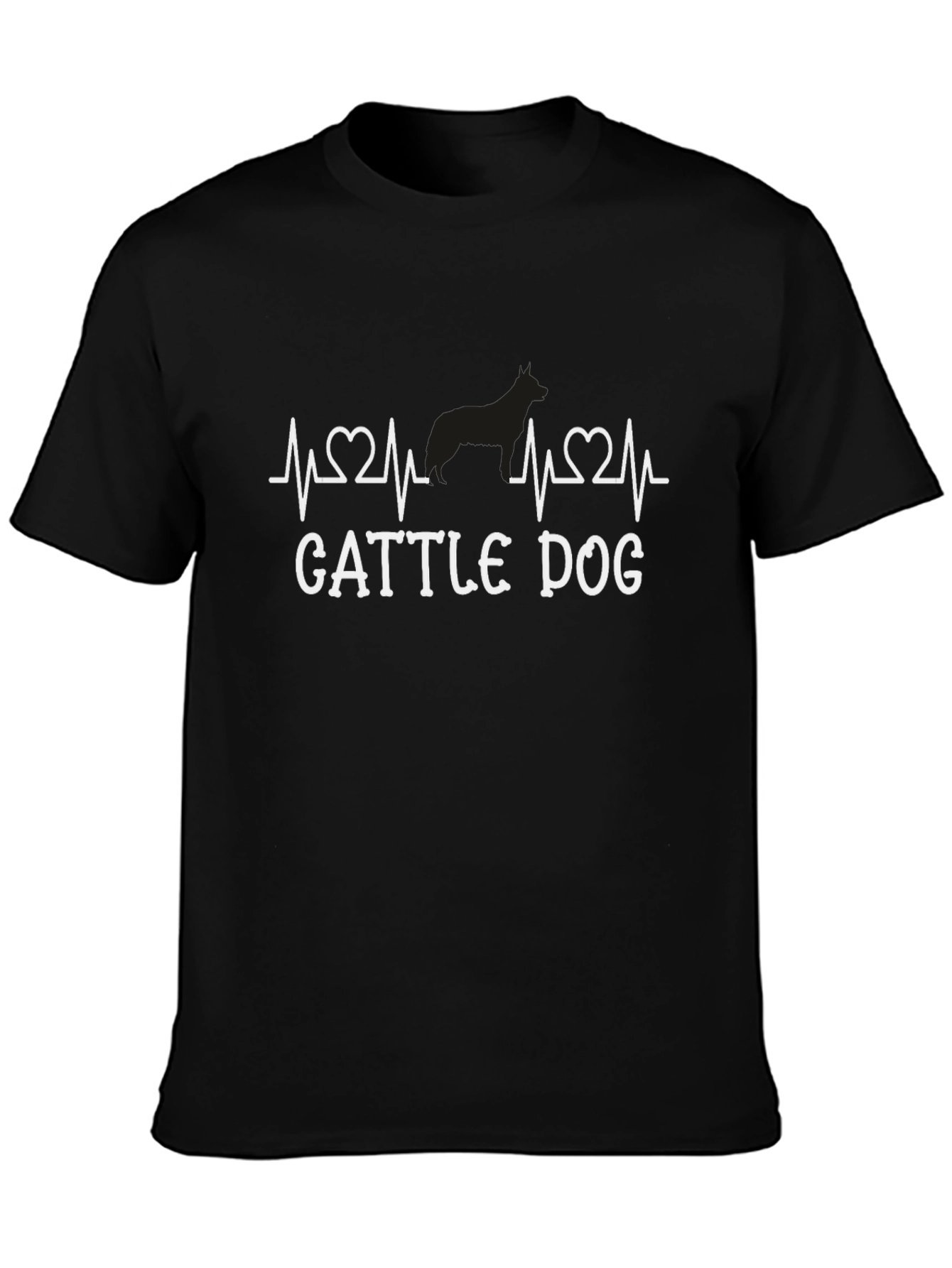Cattle Dog Heartbeat T-Shirt