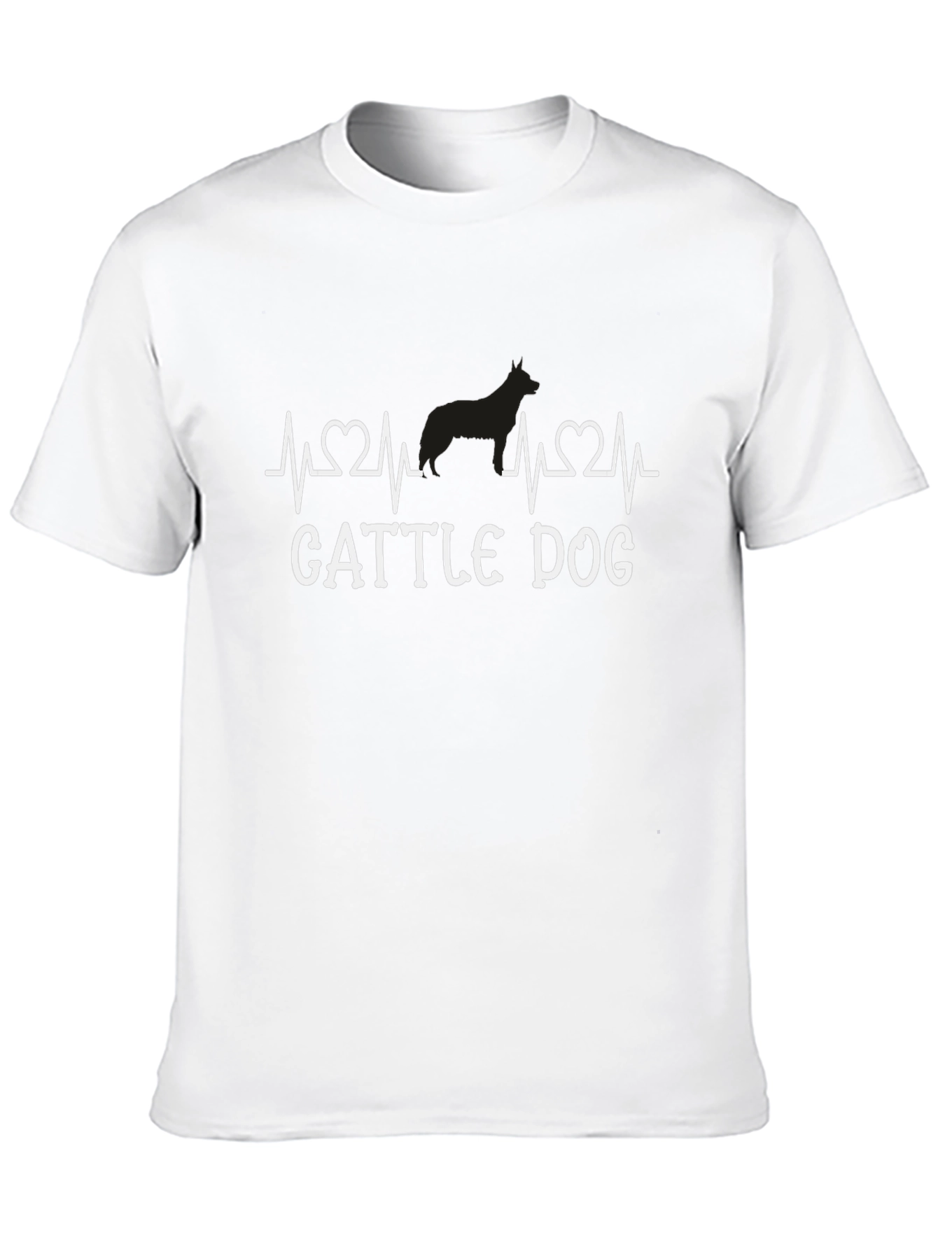 Cattle Dog Heartbeat T-Shirt