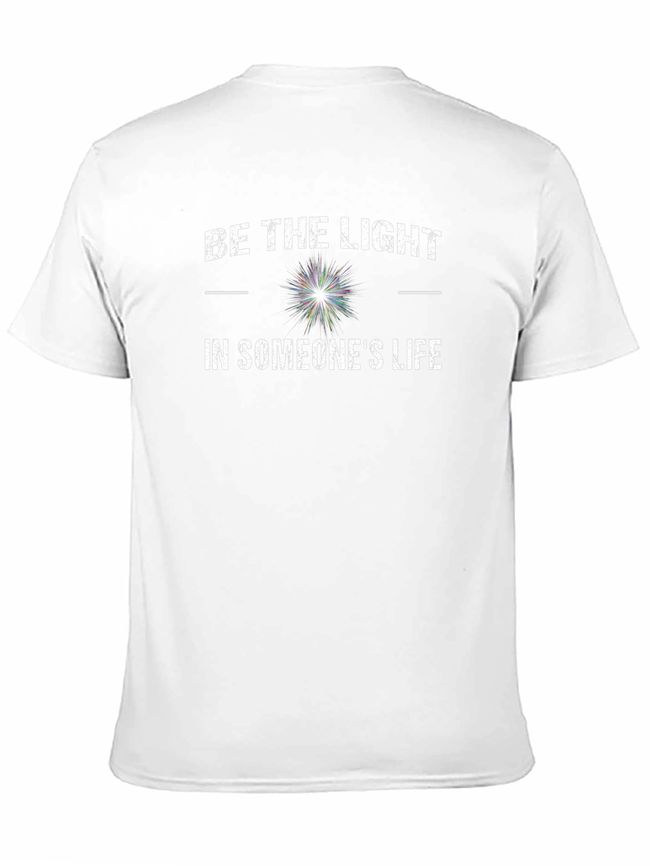Be The Light Graphic Tee - Inspirational Shirt