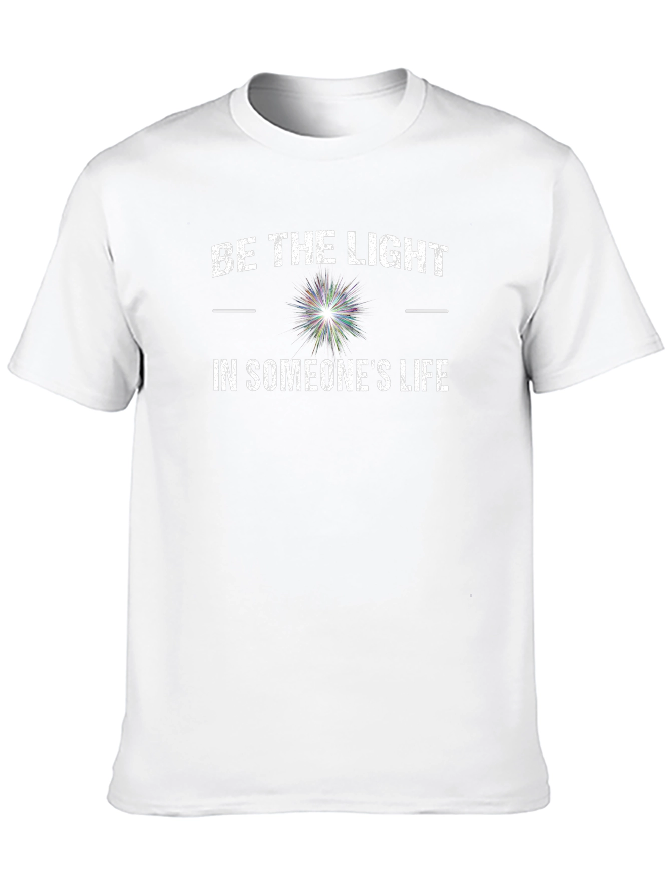 Be The Light Graphic Tee - Inspirational Shirt
