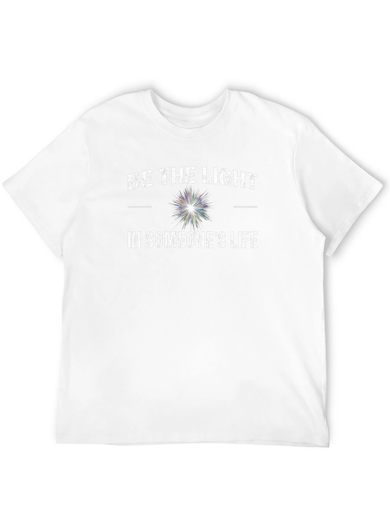 Be The Light Graphic Tee - Inspirational Shirt