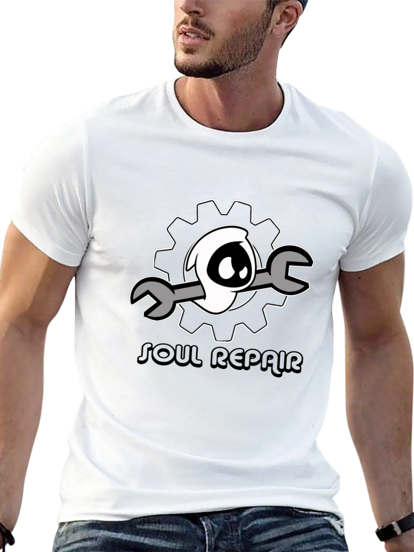Soul Repair Graphic Black T-Shirt