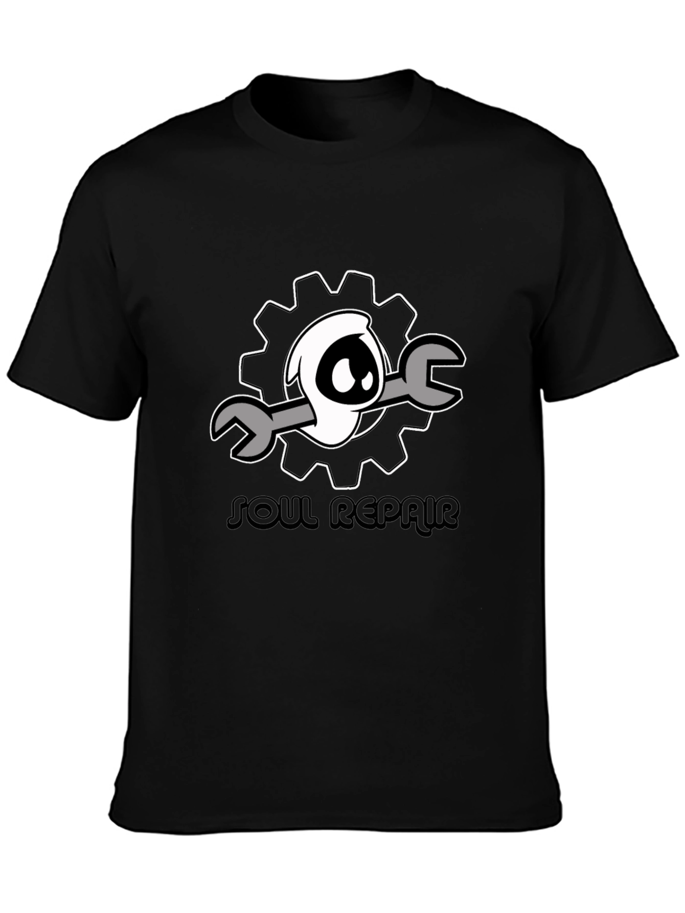 Soul Repair Graphic Black T-Shirt