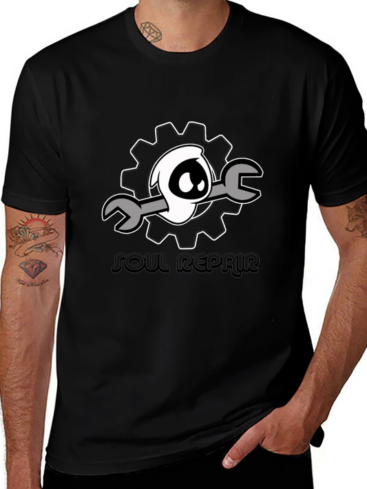 Soul Repair Graphic Black T-Shirt