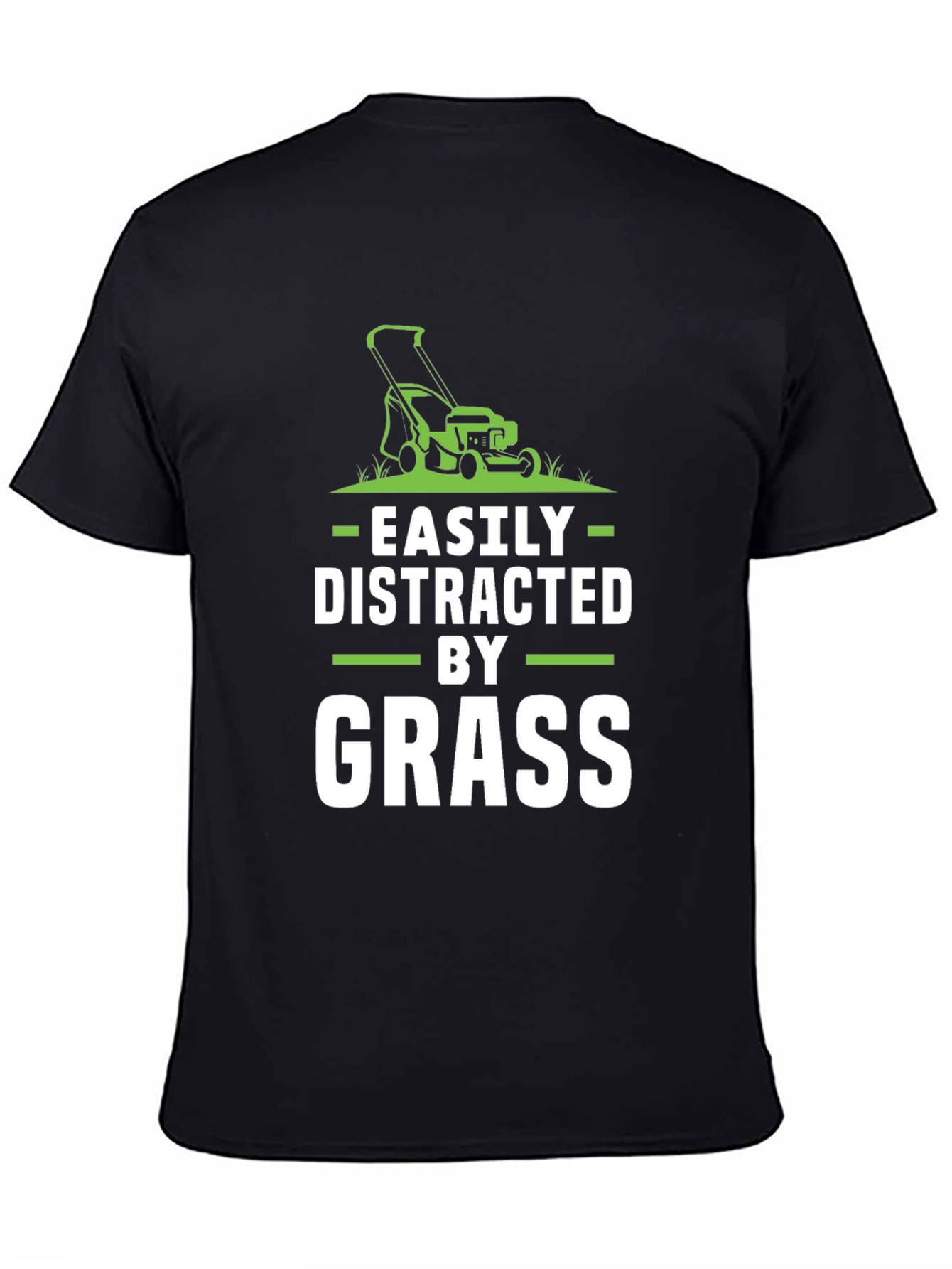 Easily Distracted by Grass Graphic T-Shirt