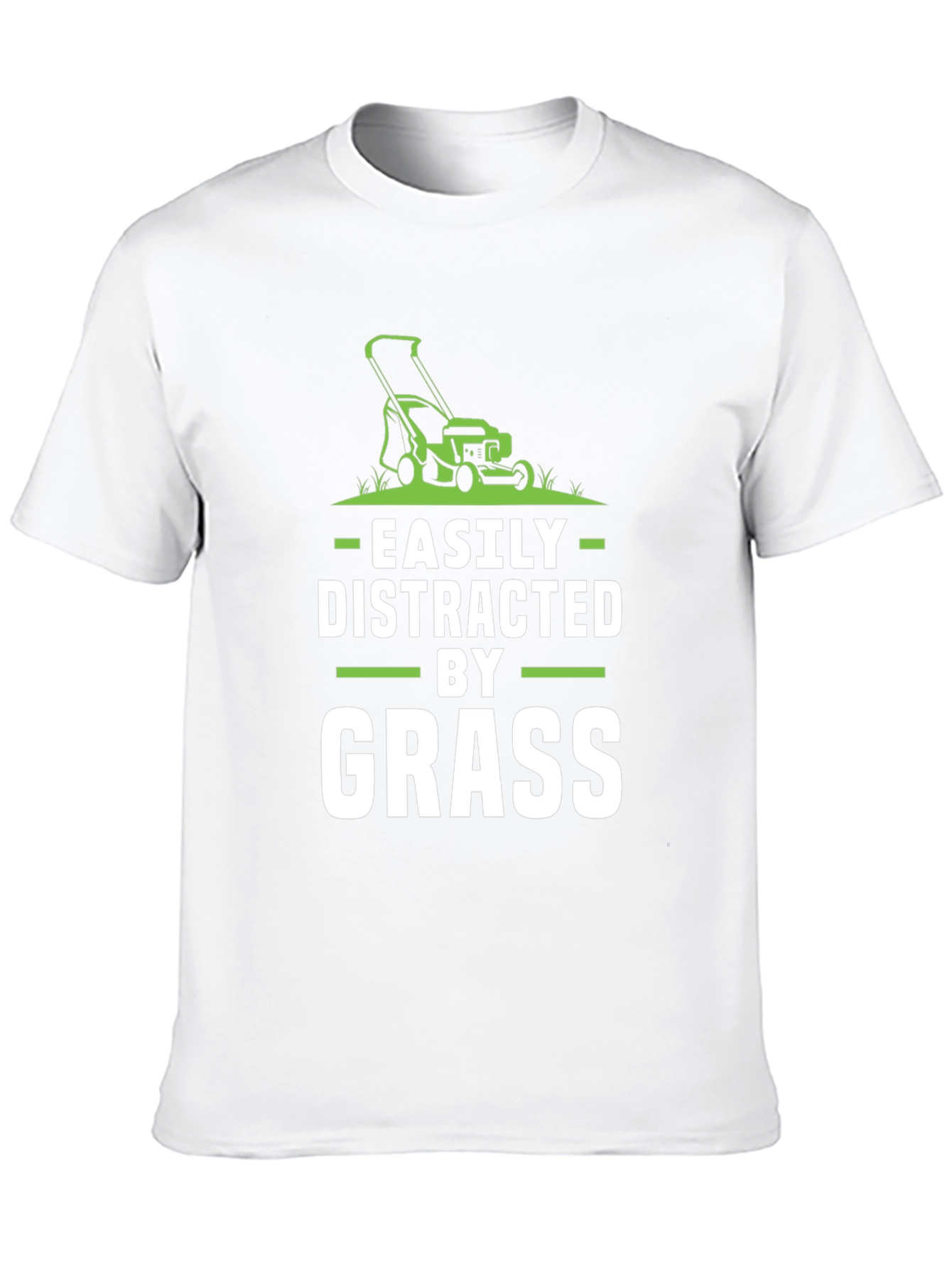 Easily Distracted by Grass Graphic T-Shirt