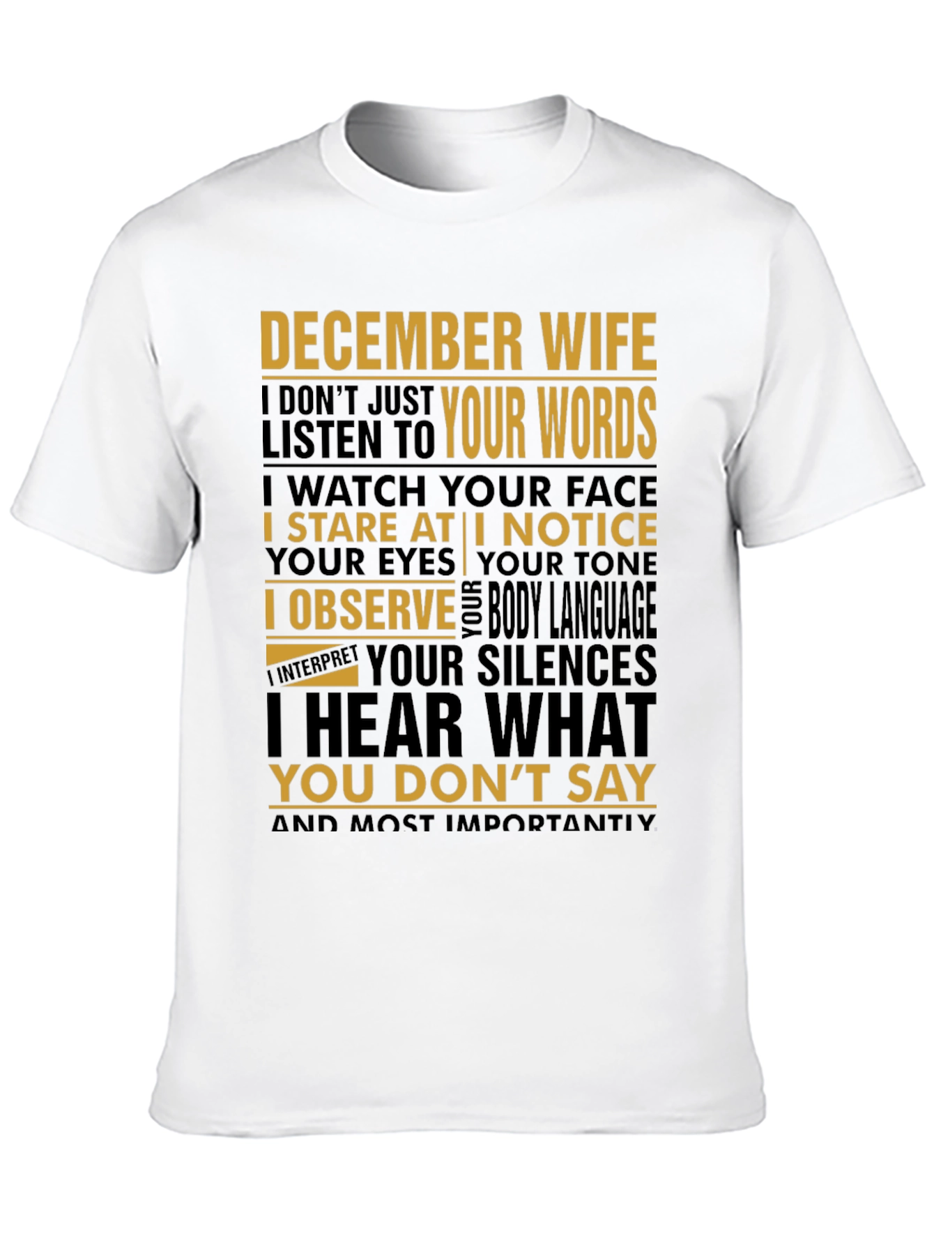 December Wife T-Shirt