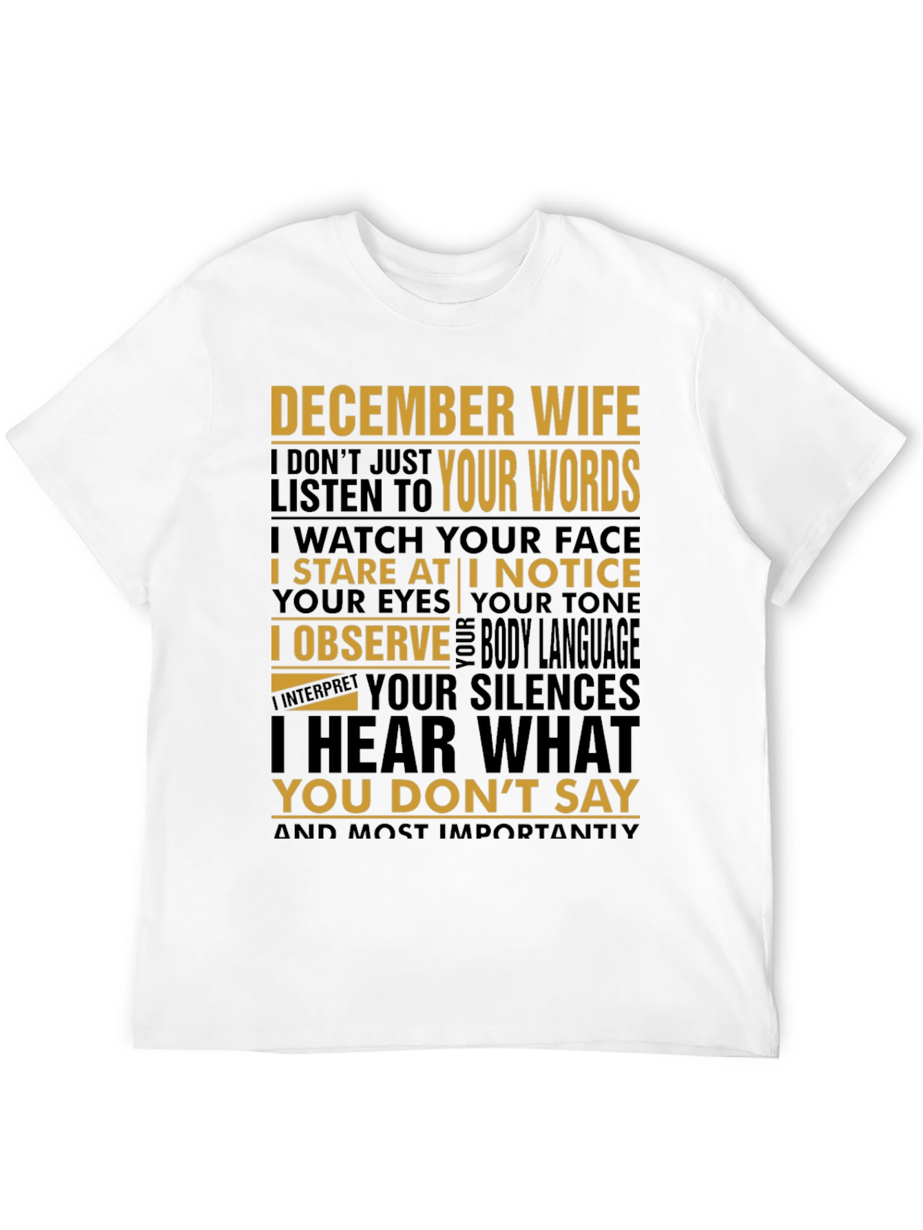 December Wife T-Shirt