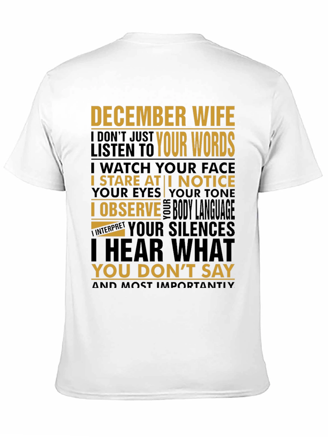 December Wife T-Shirt
