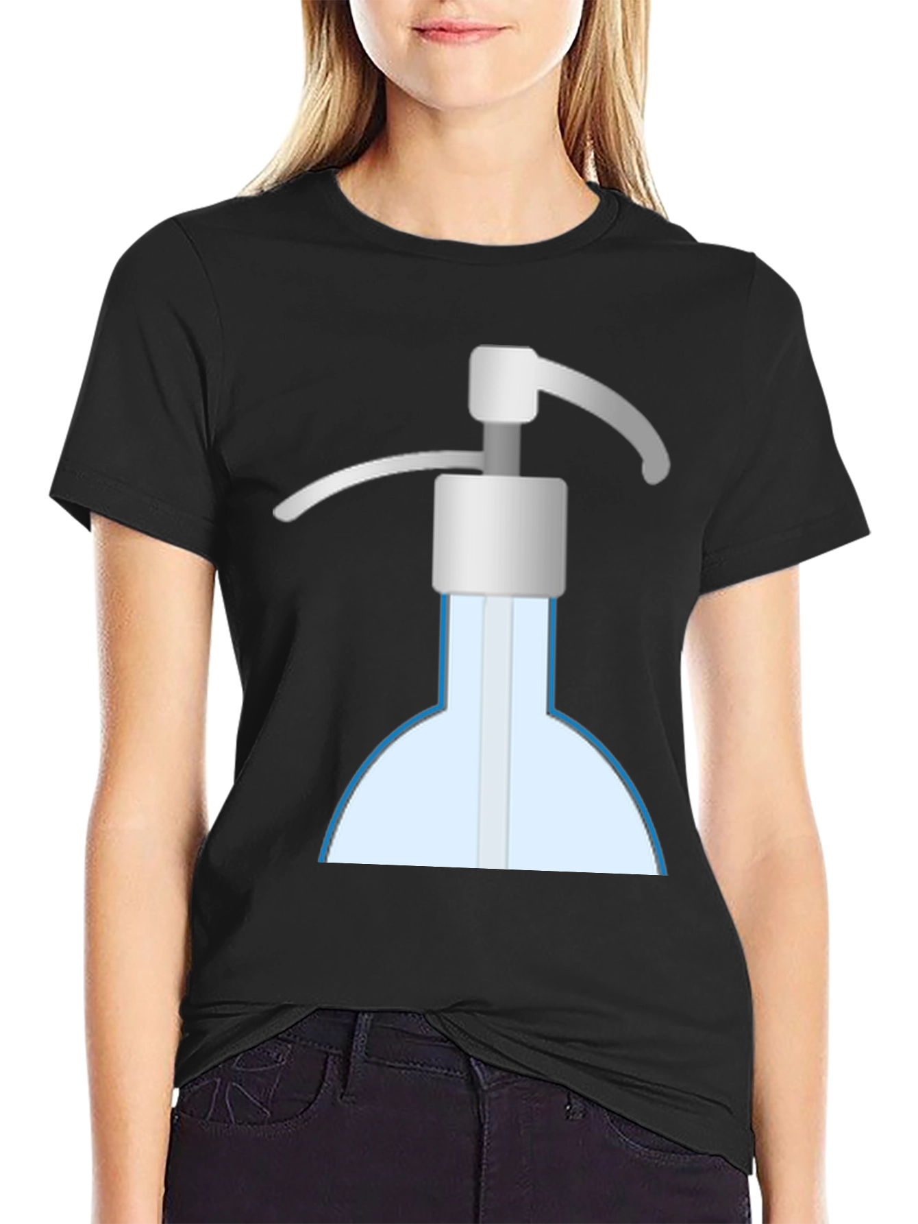 Hand Sanitizer Graphic Tee - Stay Clean & Stylish