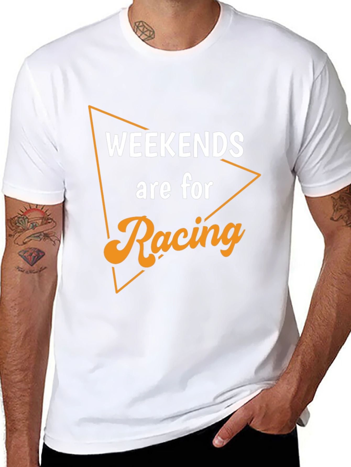 Weekends are for Racing Graphic Tee