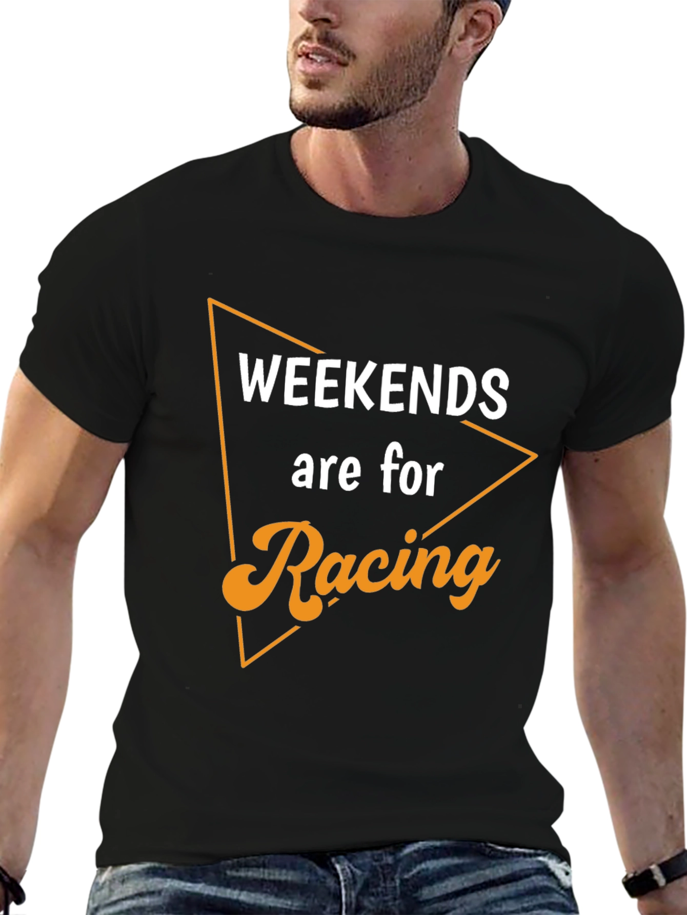 Weekends are for Racing Graphic Tee