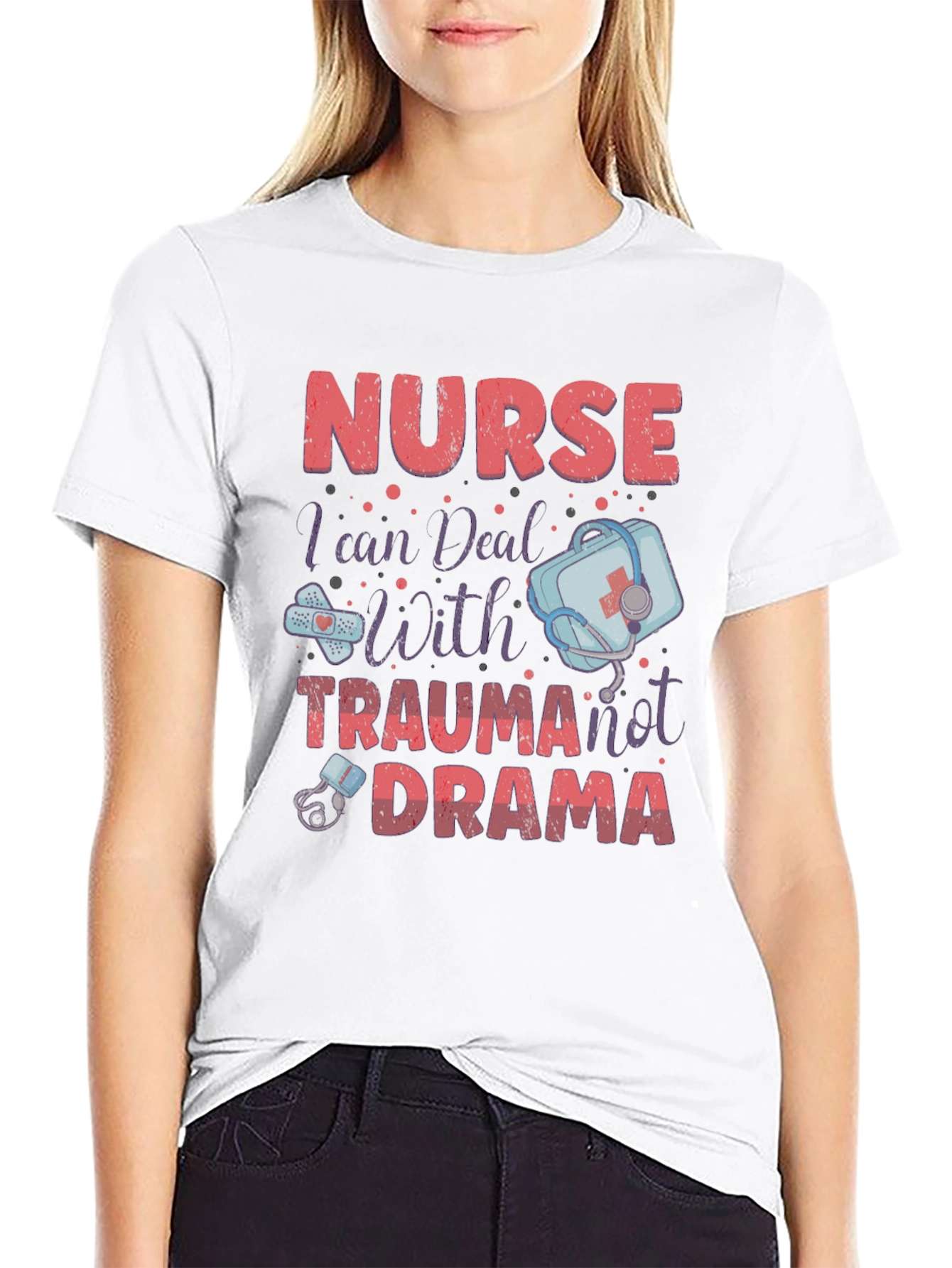 Nurse Trauma Drama Graphic T-Shirt