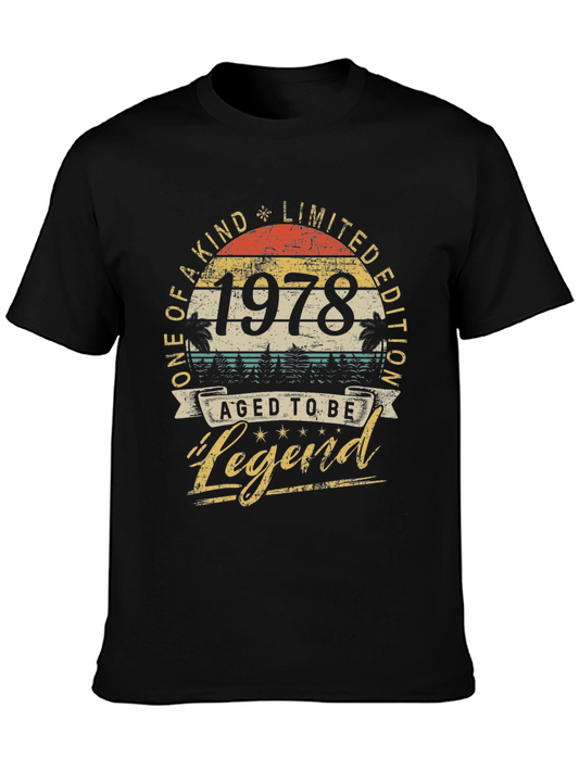 Vintage 1978 Aged To Be Legend T-Shirt