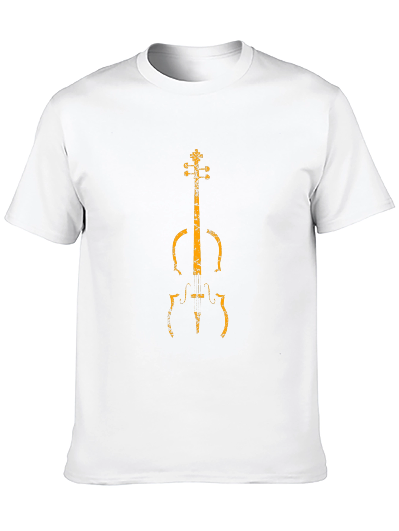 Cello Graphic Tee - Musical Instrument Shirt