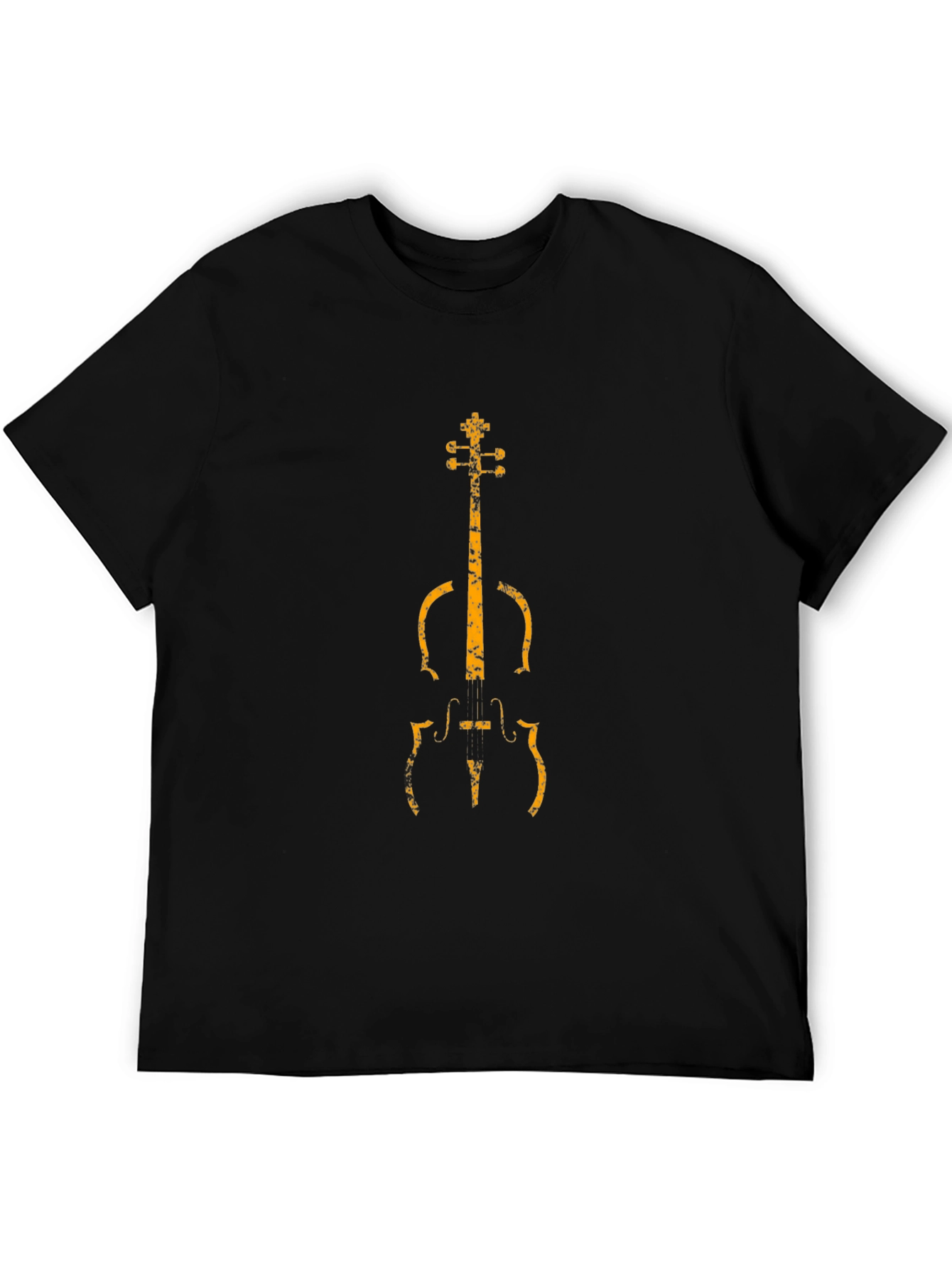 Cello Graphic Tee - Musical Instrument Shirt