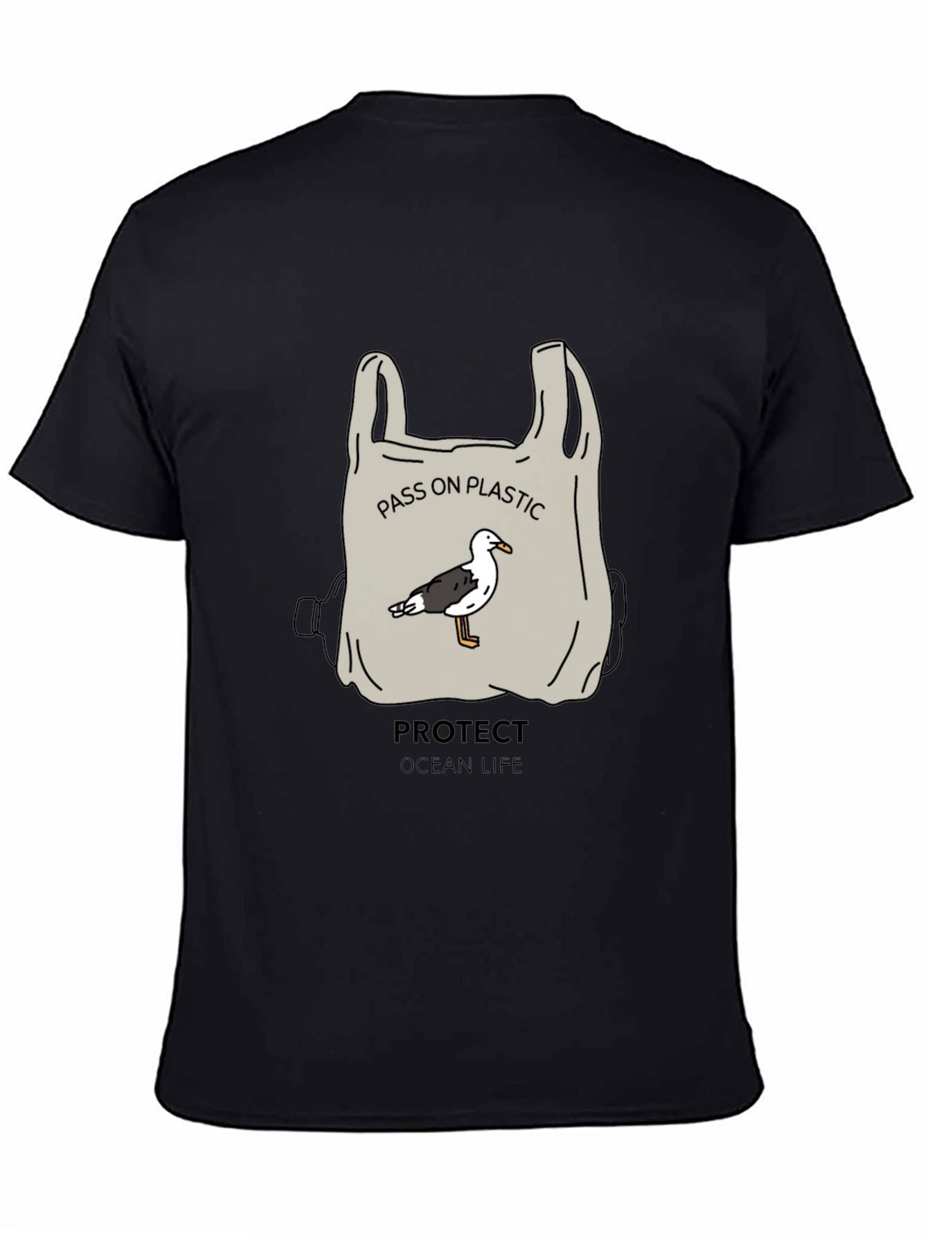 Pass on Plastic Tee - Protect Ocean Life