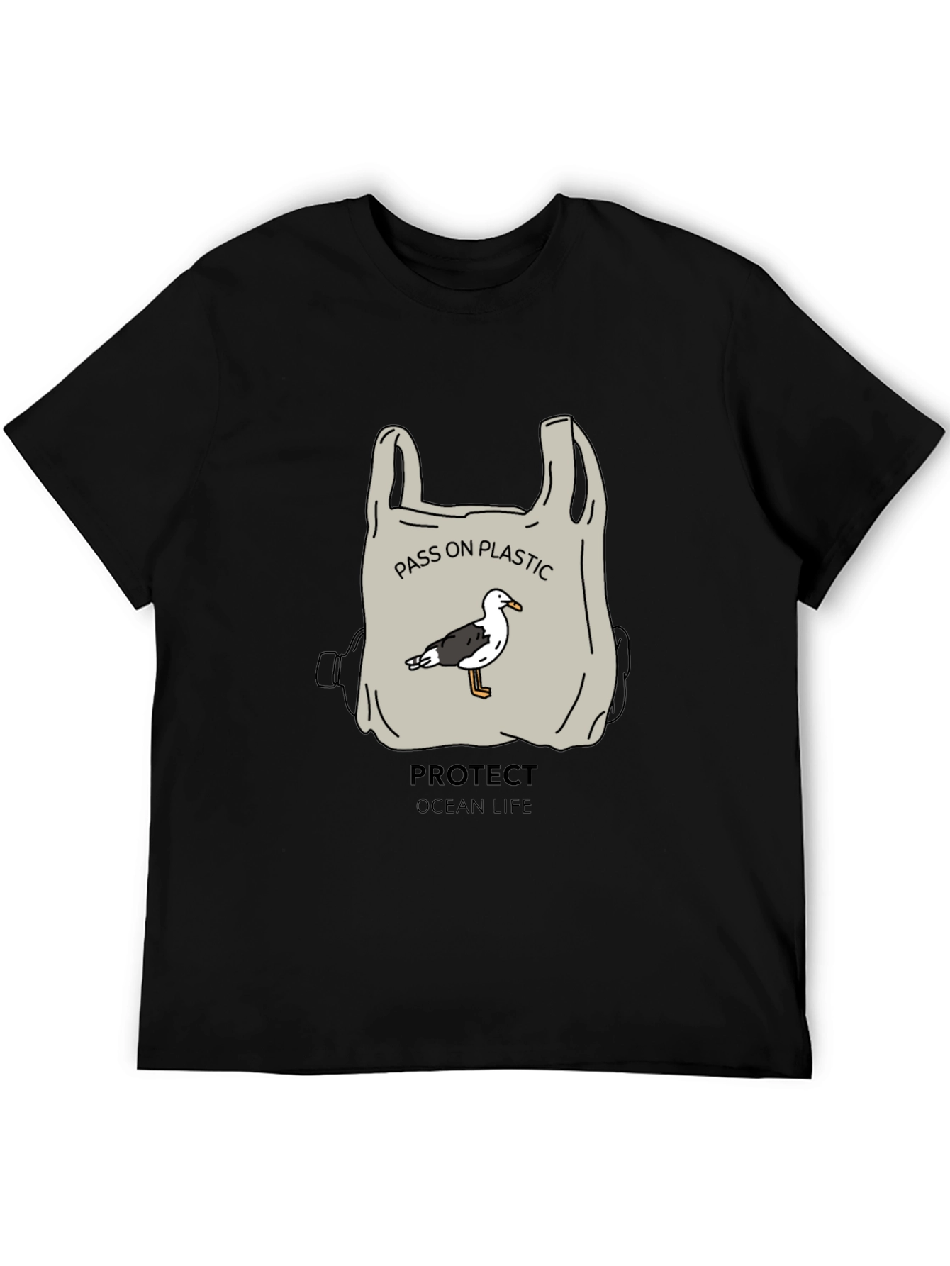 Pass on Plastic Tee - Protect Ocean Life