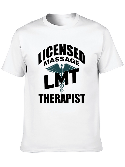 LMT Licensed Massage Therapist Graphic T-Shirt